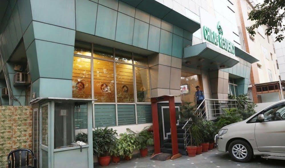 Hotel Chirag Residency Neu-Delhi Exterior foto